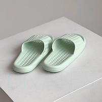 Тапочки гумові у пологовий (пастельний зелений), фото 2