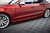 Пороги Audi A5 8T Sportback тюнінг обвіс леза елерон, фото 4