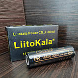 Акумулятор (батарейка) LiitoKala 18650 Li-Ion Lii-35A, 3500 мАг 3.7V, фото 2