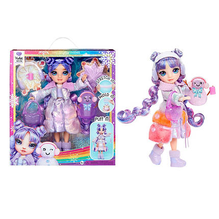 Лялька Rainbow High Winter Wonderland Віолетта (висота 28см, аксесуари) 120865, фото 1