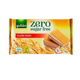 Вафлі без цукру Diet Nature з ванільним кремом 180г Gullon