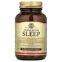 Sleep Triple Action Solgar 60 таблеток, фото 3