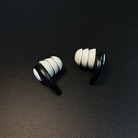 Стрілецькі беруші, беруші для будівельних робіт, беруші для роботи в шумі чорні (40) (40)