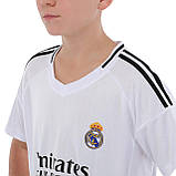 Дитяча футбольна форма Реал Мадрид REAL MADRID домашня 2024 CO-3755 (на зріст 125-160 см), фото 6