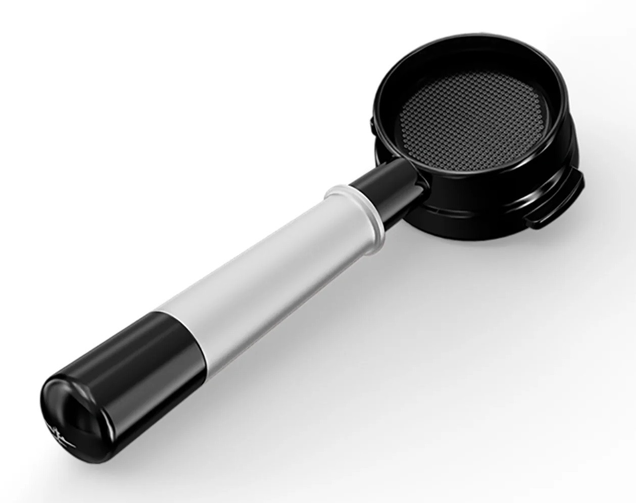 Холдер MHW-3Bomber 58 FlowLight Bottomless Portafilter Silver Black, фото 1