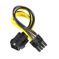 Кабель живлення перехідник 6pin-8pin
