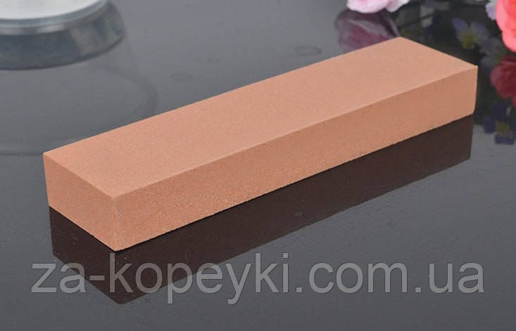 Водний точильний камінь на гумовій підставці 400 grit