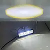 LED фара 30W 3D-лінза з чітким світловим кордоном 160х46 мм - біле та жовте світло, фото 7