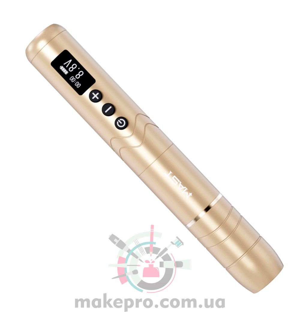 Бездротова тату машинка Dragonhawk MAST Nano 2 (Champagne)+EXTRA power supplу