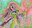Набір для вишивання за нанесеною на канву схемою “Forest Guardian”.AIDA 14CT printed , 49*43 см, фото 4