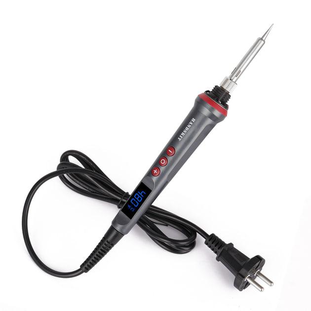 Паяльник HandsKit 927 з терморегулятором і LCD дисплеєм, 200W, 180-480°C