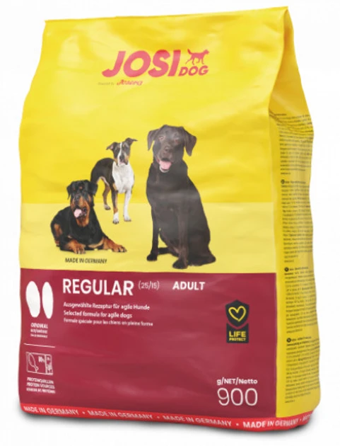 Josera JosiDog Regular сухий корм для собак з високими енергетичними потребами 900гр