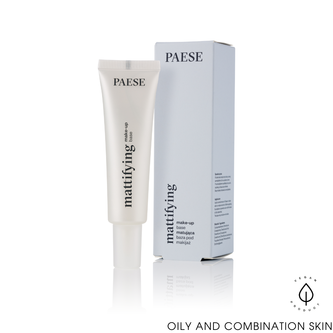 База під макіяж Матуюча для жирної шкіри Mattifying Base Under Makeup Paese 30ml