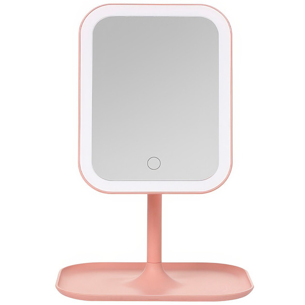 Косметичне дзеркало з Led-підсвіткою Makeup mirror with led light Рожевий
