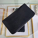Чоловічий гаманець Louis Vuitton (60017-1) black, фото 4