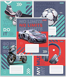 Зошит 24арк. клітинка 1Вересня "No limits" 767282