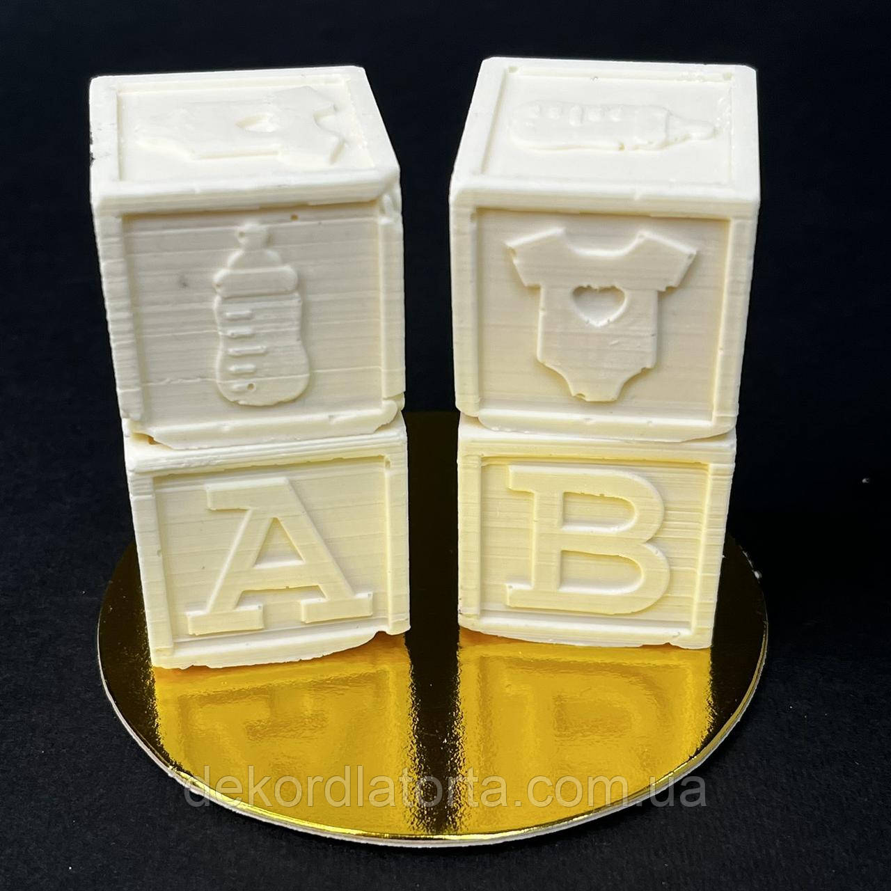 Шоколадна фігурка "Набір дитячих кубиків"