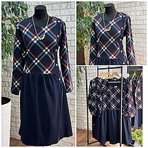 Елегантна жіноча сукня, тканина "Креп-Дайвінг" 54, 56, 58, 60, 64 розмір 54, фото 5