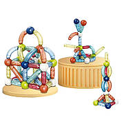 Конструктор магнітний 56 деталей 6623А