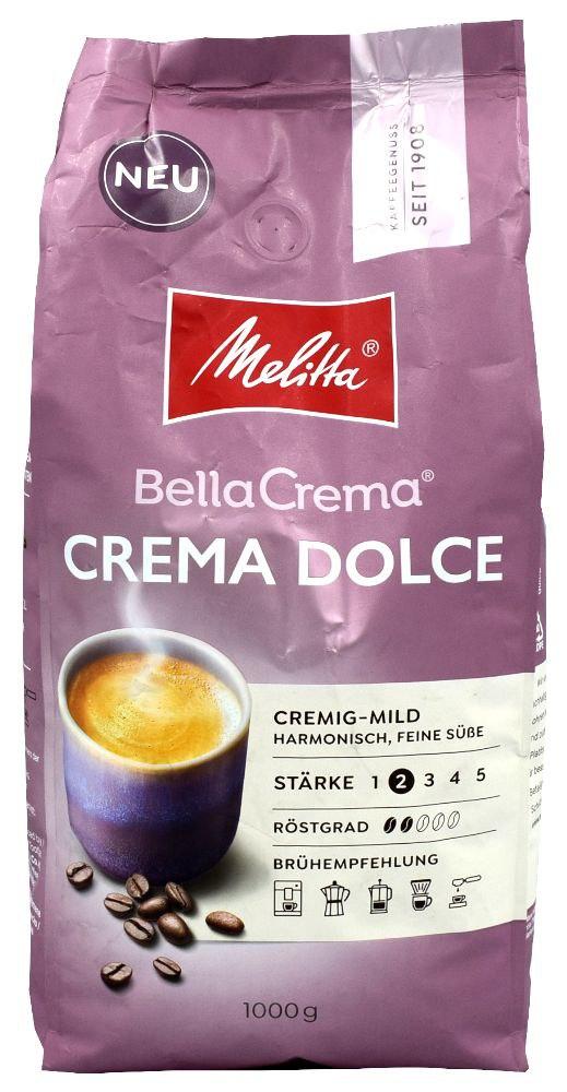 НОВИНКА! Кава в зернах Melitta Bella Crema Dolce 1 кг Німеччина, фото 1