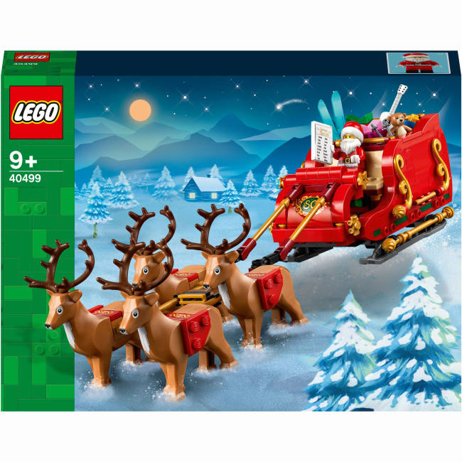 Конструктор LEGO 40499 Iconic Санчата Санти Новорічний лего, фото 1