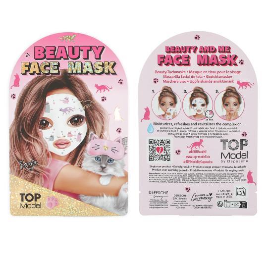 TOP Model Маска для обличчя Face Mask Cat BEAUTY and ME13147, фото 1