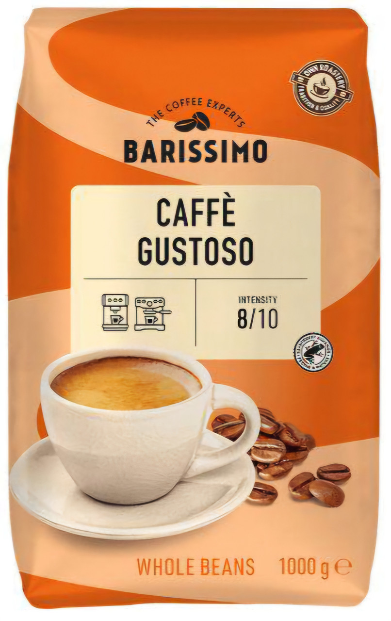 Кава в зернах Barissimo Caffè GUSTOSO 1000г, Німеччина