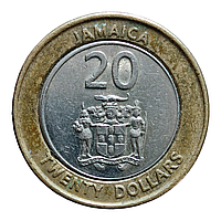 Ямайка 20 доларів, 2001