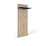 Передпокій Амбре (Світ Меблів)2100*320*2025 мм (дуб білий/чорний), фото 6