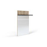 Передпокій Амбре (Світ Меблів)2100*320*2025 мм (дуб білий/чорний), фото 7