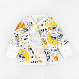 Комплект для немовлят 3 в 1 з начосом з єнотиками Raccoon, фото 3