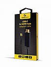 Кабель Cablexpert USB Type-C - HDMI (M/M), 2 м, чорний (A-CM-HDMIM-01), фото 3