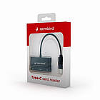 Кардрідер USB Type-C Gembird UHB-CR3-02 Black, фото 3