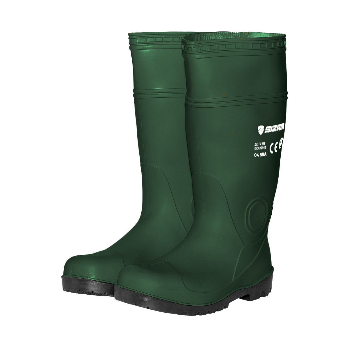 Sizam чоботи гумові захисні, розмір 36, Baltimore Light Green 36424