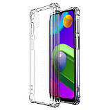 Силіконовий чохол для Samsung Galaxy A02 / M02 - Прозорий (посилені кути), фото 3