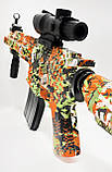 Дитячий автомат на орбізах M416 Extreme Graffiti, АКБ 7.4 V, 71 см, 8000 шт. орбізів, фото 9