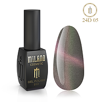 Milano Cosmetic гель-лак Котяче око Cat eyes 24D № 05 для нігтів, 8 мл