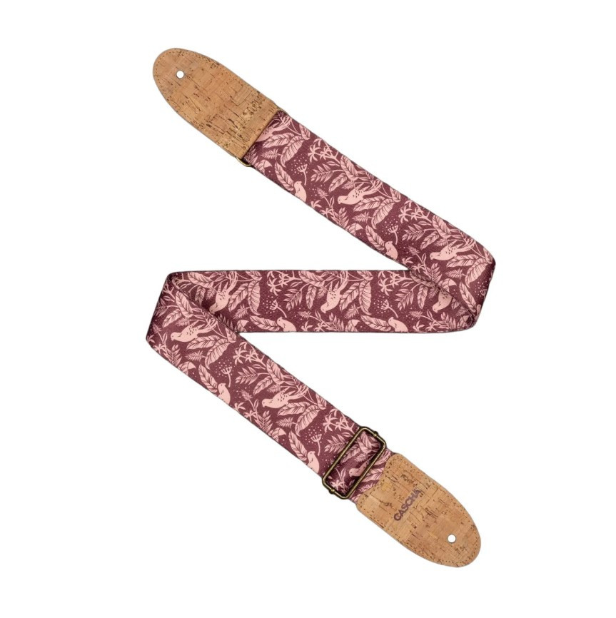 Ремінь дo гітари Cascha Vegan CGS-VC1 (Mauve Birds)