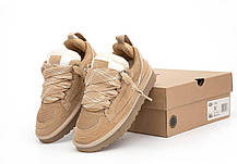 Зимові Жіночі Кросівки UGG Lowmel Beige / УГГ Лоумел Бежеві, фото 5