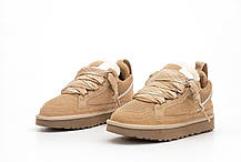 Зимові Жіночі Кросівки UGG Lowmel Beige / УГГ Лоумел Бежеві, фото 6