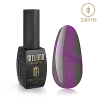 Milano Cosmetic гель-лак Котяче око Cat eyes 24D № 06 для нігтів, 8 мл