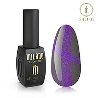 Milano Cosmetic гель-лак Котяче око Cat eyes 24D № 07 для нігтів, 8 мл
