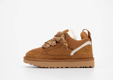 Зимові Жіночі Кросівки UGG Lowmel Brown / УГГ Лоумел Коричневі, фото 1