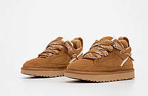 Зимові Жіночі Кросівки UGG Lowmel Brown / УГГ Лоумел Коричневі, фото 6