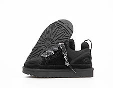 Зимові Жіночі Кросівки UGG Lowmel Black / УГГ Лоумел Чорні, фото 3