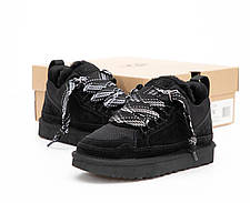 Зимові Жіночі Кросівки UGG Lowmel Black / УГГ Лоумел Чорні, фото 4