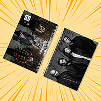 Блокнот А6 пружина 48 л. клітина Spiritbox 004