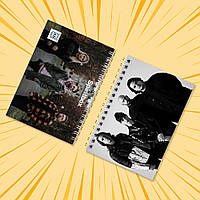 Блокнот А6 пружина 48 л. клітина Spiritbox 005