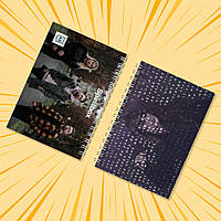 Блокнот А6 пружина 48 л. клітина Spiritbox 013