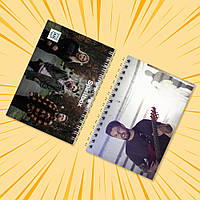 Блокнот А6 пружина 48 л. клітина Spiritbox 014